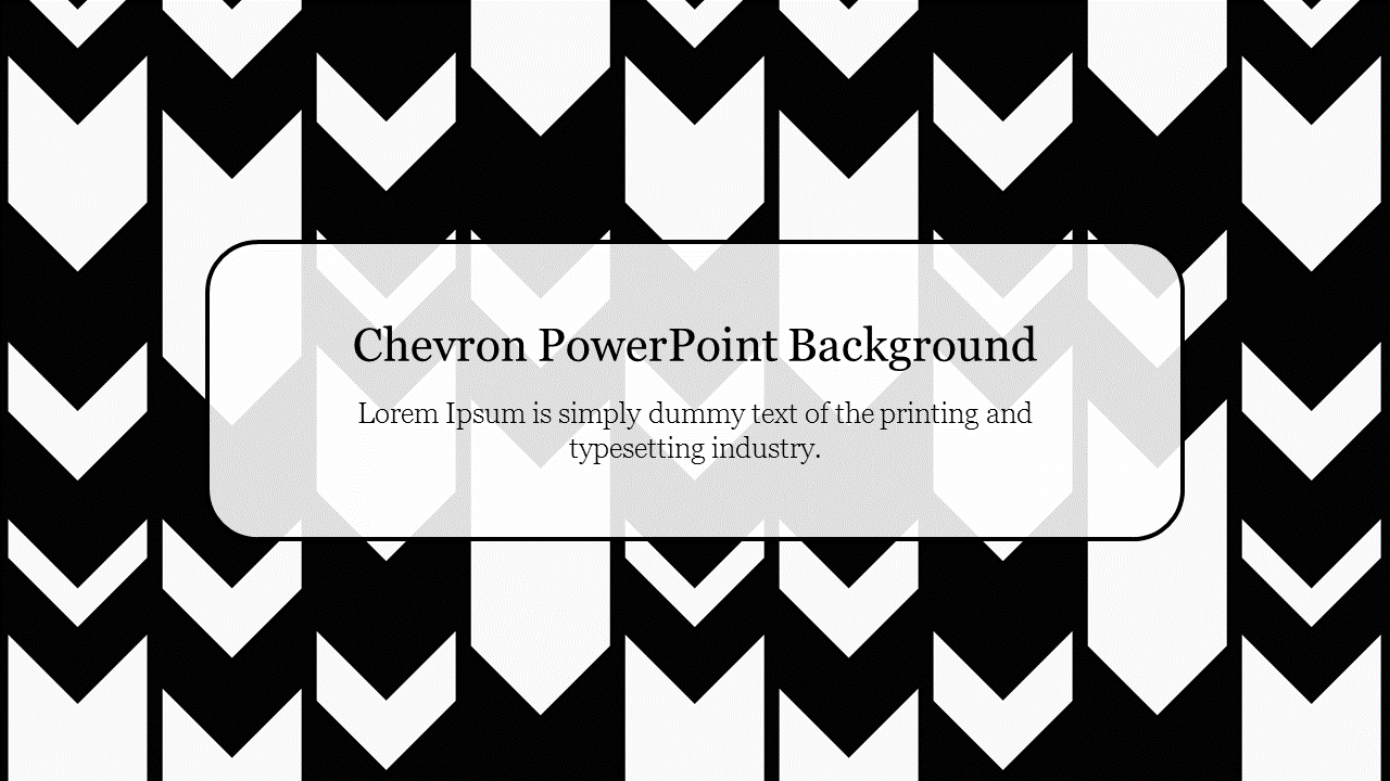 Best Chevron PowerPoint Background Presentation Slide